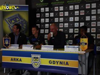 Konferencja przed meczem z  Widzewem